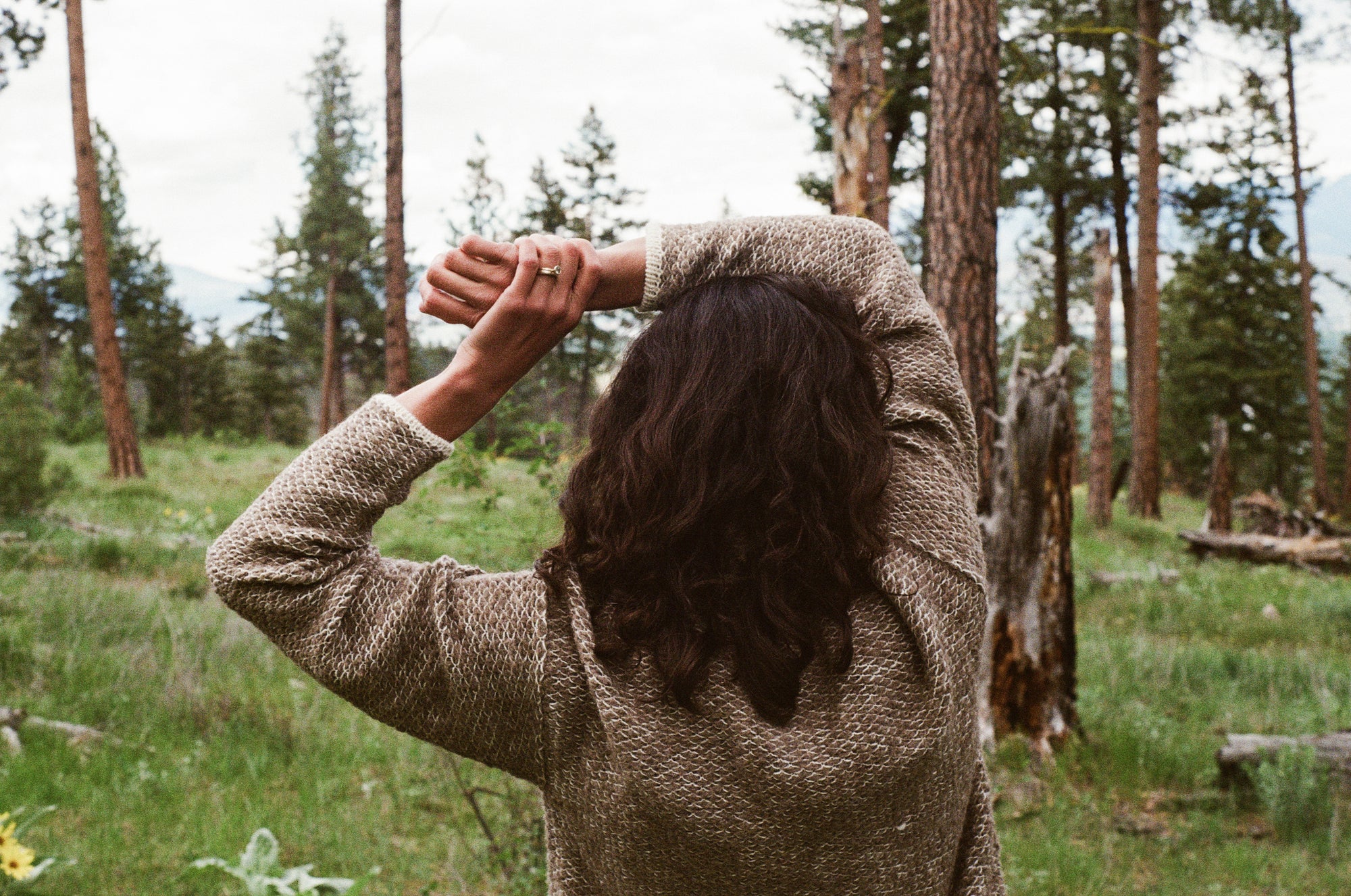 503/ Alpaca Half Zip/ Slate