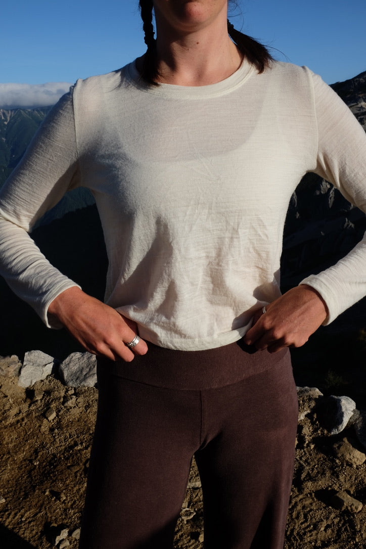 701 / Merino Long Sleeve / Natural – Mairin