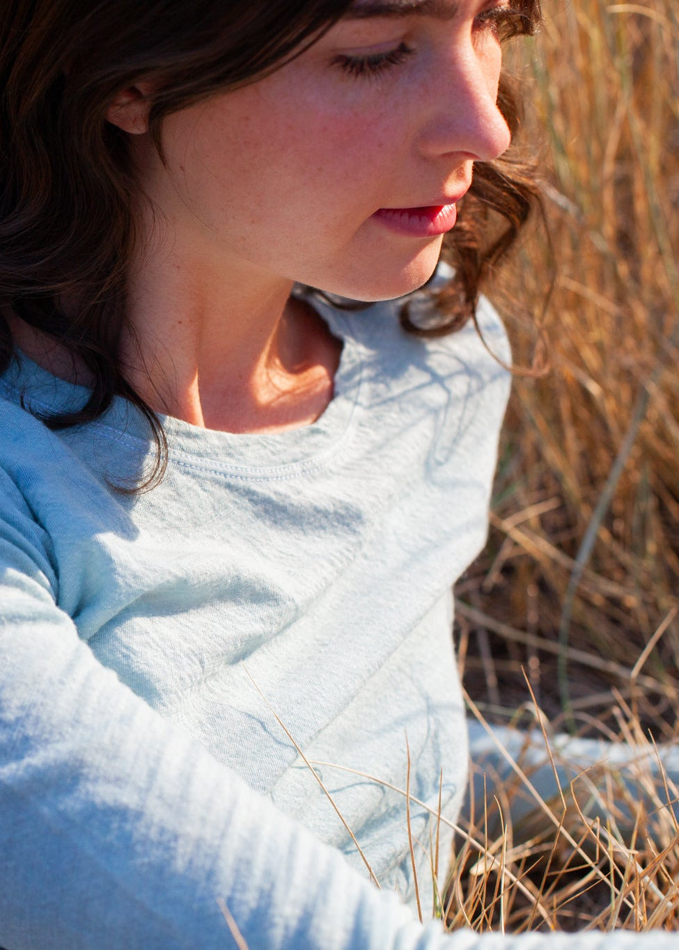 701 / Merino Long Sleeve / Indigo