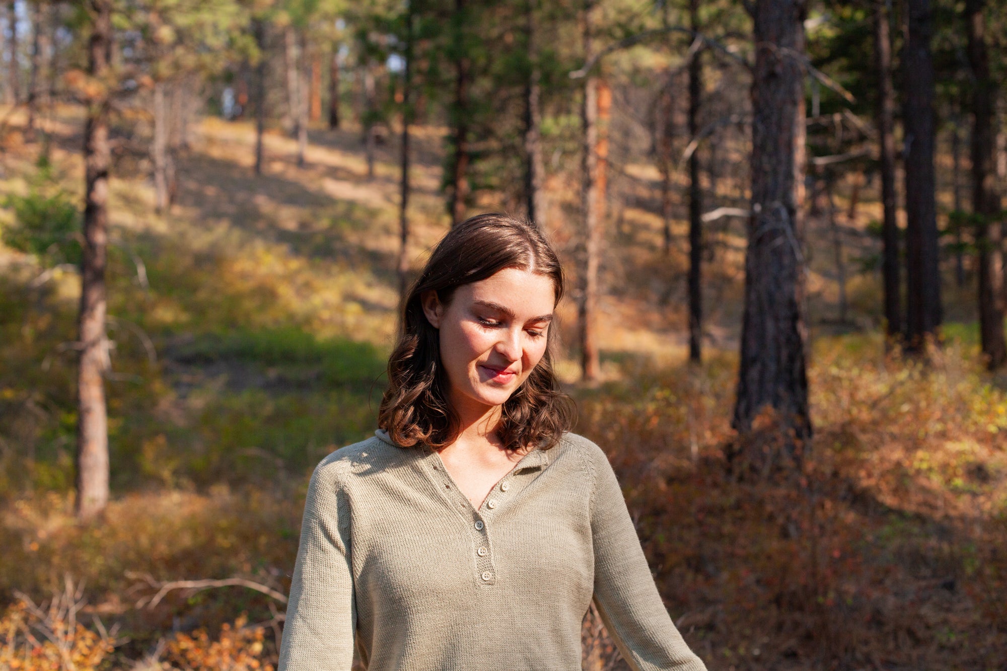 502/ Alpaca Henley / Lichen