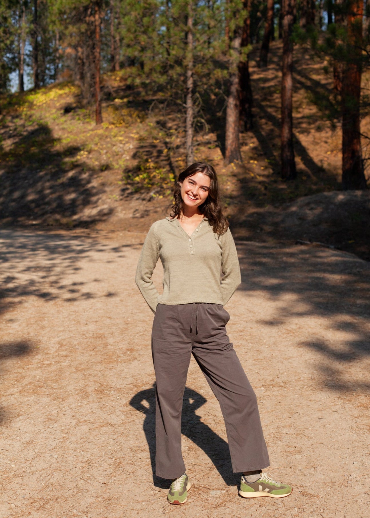 502/ Alpaca Henley / Lichen