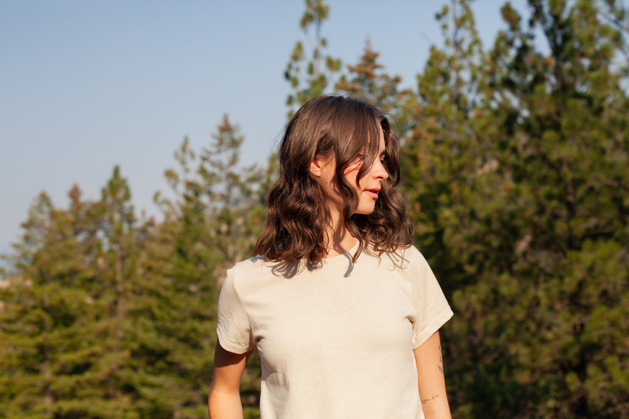 704 / Cotton T-Shirt / Natural